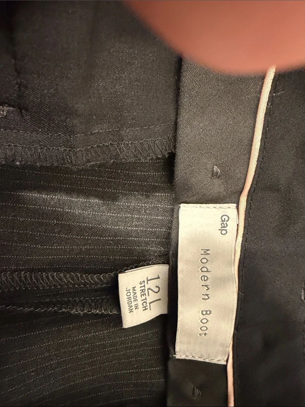 GAP Women’s Black Pinstripe Dress Pants